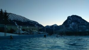 Alpenbad Pfronten - venkovní bazén